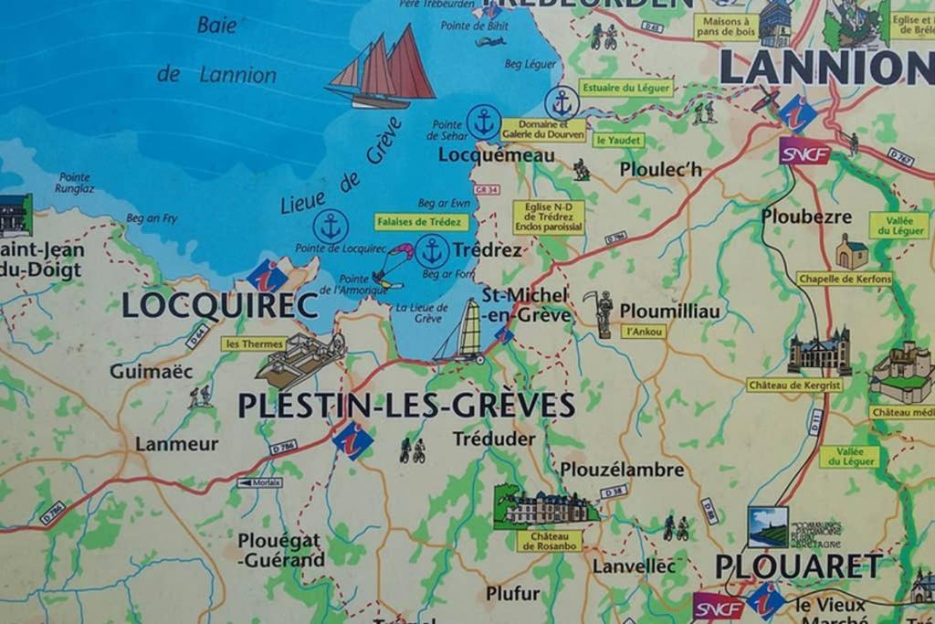 Gite 3 Personnes, Possibilite Table D'Hotes Le Soir Treduder Exteriör bild